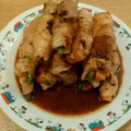 つなじゅん's cooksnap of when they made ごはんが進む！いんげんとにんじんの肉巻き.