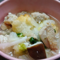 クックCD8DGX☆'s cooksnap of when they made ◆揚げ餅入り♪鶏塩だしのゆず胡椒鍋◆.