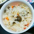 J_son's cooksnap of when they made いか燻製で炊き込みご飯.