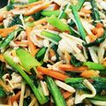 エミリぃ's cooksnap of when they made 野菜炒めに飽きたら即席カレー味ｯ♡.