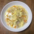 waltz♪♪'s cooksnap of when they made 白菜や玉子なめらか中華スープ♡.