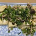 きらり流れ星's cooksnap of when they made ズボラな♪豆腐ステーキ きのこ添え.