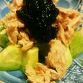 ごねごね's cooksnap of when they made 簡単♪食材3品で立派なアボカドサラダ☆.