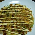 カイカイ625's cooksnap of when they made 話題入！ダシなしキャベツ大量ツナお好み焼.