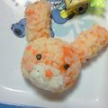 有希-yuki-'s cooksnap of when they made ☆　キャラ弁に　うさぎのふうせん　☆.
