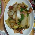 okazakana's cooksnap of when they made 白菜とベーコンのバターぽん酢炒め.
