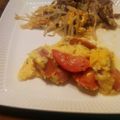 こりんママ8's cooksnap of when they made 時短☆トマトとチーズのスクランブルエッグ.