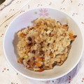 LuckyBerry's cooksnap of when they made とろ～りナスと人参と鶏肉の炊き込みご飯.