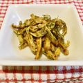 七分袖's cooksnap of when they made おつまみやおやつに！乾物でフライド大根.