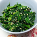 chi－chan's cooksnap of when they made 【簡単】ほうれん草のナムル.