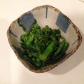 猫リン's cooksnap of when they made 基本の辛子和え 菜の花.