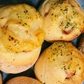 mamamiyuu's cooksnap of when they made ベーコンマヨチーズの小さなちぎりパン.