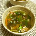 時花菜's cooksnap of when they made 超〜簡単！ウェイパーで野菜の中華スープ☆.