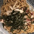 クックGFY8CA☆'s cooksnap of when they made イカとゆかりのさっぱりスパゲティ.