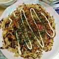 あやモチ's cooksnap of when they made お好み焼きうどん.