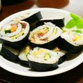 旦那は皿洗い's cooksnap of when they made 目からウロコ？巻き寿司がほどけない巻き方.