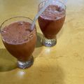 海の星プリン's cooksnap of when they made 豆乳バナナブルーベリースムージー.