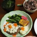 Cheechees4's cooksnap of when they made お祝いハンバーグ♡ ケーキじゃないわよ♡.