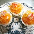 森くまママ's cooksnap of when they made ＊キャラ弁おかず＊　ストローDEお花卵.