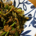 低カロ探検隊's cooksnap of when they made サバ味噌缶 de 簡単にらネギ炒め♪.