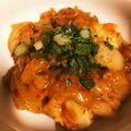 じゅ～ま～'s cooksnap of when they made ■キムチに漬け込んだ鶏肉と茄子の炒め物■.