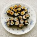 puniＫ's cooksnap of when they made ちょいピリ☆ 明太子の海苔巻き.
