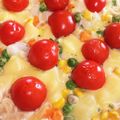 美食菜's cooksnap of when they made トマト&ミックスベジ☆ラーメングラタン.