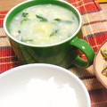 ゆず丸くん's cooksnap of when they made 白菜と卵のぽかぽか中華スープ.