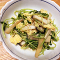 ももんがー21c's cooksnap of when they made 豆苗とエリンギの卵炒め.