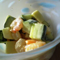 maruru-nn's cooksnap of when they made ハマル☆えびときゅうりのマヨサラダ♪.