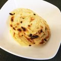 黒めんぼう's cooksnap of when they made ネギ餅、葱油饼.