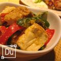 デュランダル's cooksnap of when they made レンジで厚揚げとカラーピーマンの味噌和え.