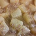 selene627's cooksnap of when they made 大根のひき肉そぼろあんかけ.