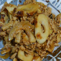 息子は怪獣♪'s cooksnap of when they made ちくわとひき肉のオイスター炒め.