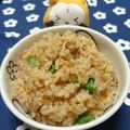 山うさ's cooksnap of when they made 鶏とゴボウの炊き込みご飯♪.