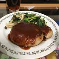 ヤギオとヤギコ's cooksnap of when they made 私のハンバーク♪.