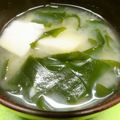 yamabuki1's cooksnap of when they made 里芋とワカメの味噌汁.