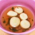ひい◡̈♥︎'s cooksnap of when they made 超簡単　麩と小ネギのコンソメスープ.