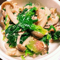 ゆきんこgogo's cooksnap of when they made ほうれん草としめじのツナ和え.