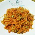 kaori238's cooksnap of when they made お箸が止まらない！にんじんシリシリ.