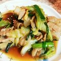 かずさりこ's cooksnap of when they made 大人気☆中華料理屋さんのニラ豚！！.