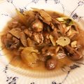 kyocotte's cooksnap of when they made 豚肩ロースとセロリの白ワインビネガー煮.