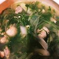 pomi2416's cooksnap of when they made シャンタンDXで鶏の水炊き.