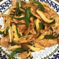 こはしんママ's cooksnap of when they made 豚肉と玉ねぎ　しめじピーマンの肉野菜炒め.