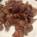 とろけい's cooksnap of when they made 砂肝炒め.