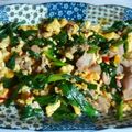 まるさいと's cooksnap of when they made 春のニラと豚こま＆卵の唐辛子炒め♪.