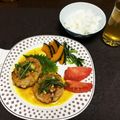 Miwawa＊'s cooksnap of when they made カレースゴだれで鶏つくね.