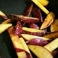 北斗7's cooksnap of when they made 揚げてないけど♪　フライド薩摩芋.