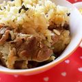 花ゆか。's cooksnap of when they made 牛すじ炊込みご飯！だし茶漬けも旨い♪.