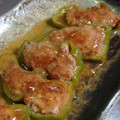 B berry's cooksnap of when they made 和風ピーマンの肉詰め.
